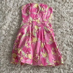 Strapless Lilly Pulitzer dress